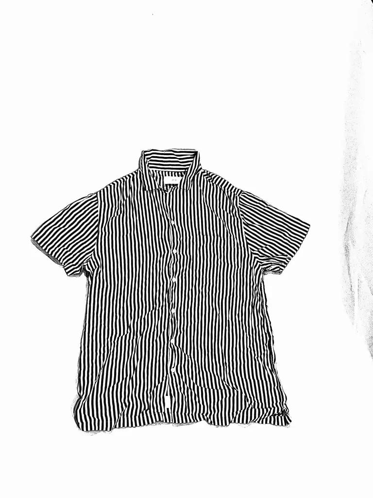 Striped button up